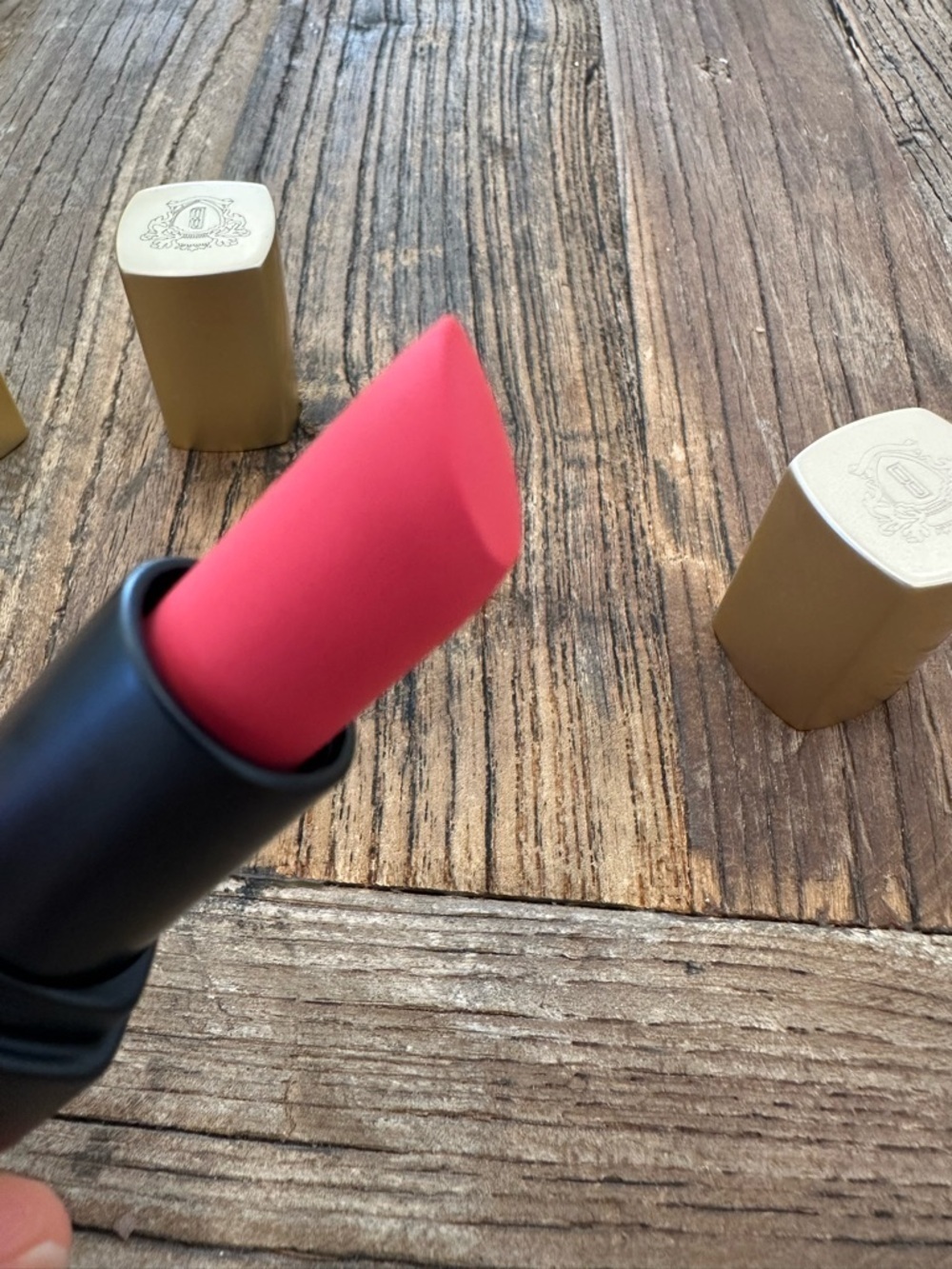 Bobbi Brown Metallic Gold Lipstick Duo with Black Banding - Picture 7 of 7